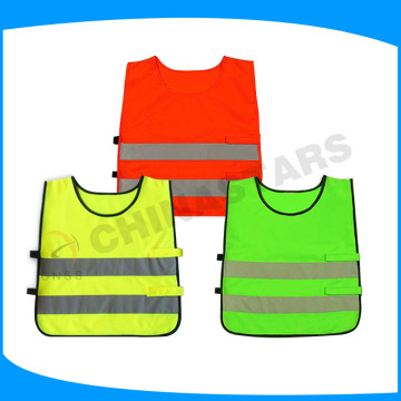 100% breathable soccer training vest for children